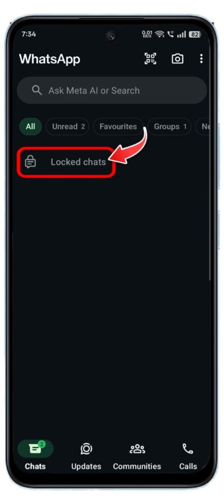 WhatsApp Chat Lock Kaise Kare 2025