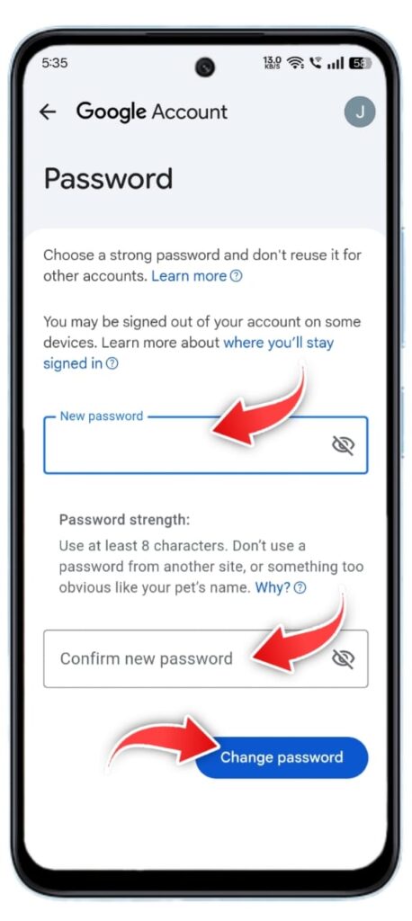 Email ID Ka Password Kaise Change Kare 2025