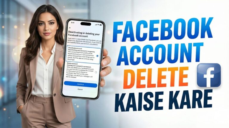 Facebook Account Delete Kaise Kare Permanently 2025