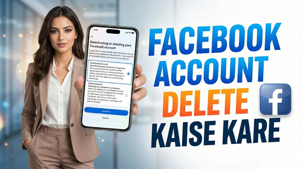 Facebook Account Delete Kaise Kare Permanently 2025