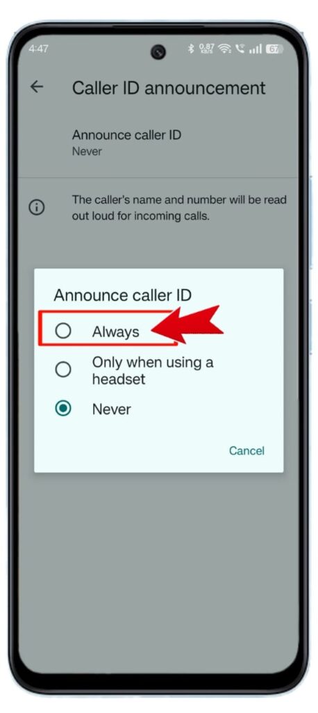 Call Aane Par Name Bolne Wala Setting 2025