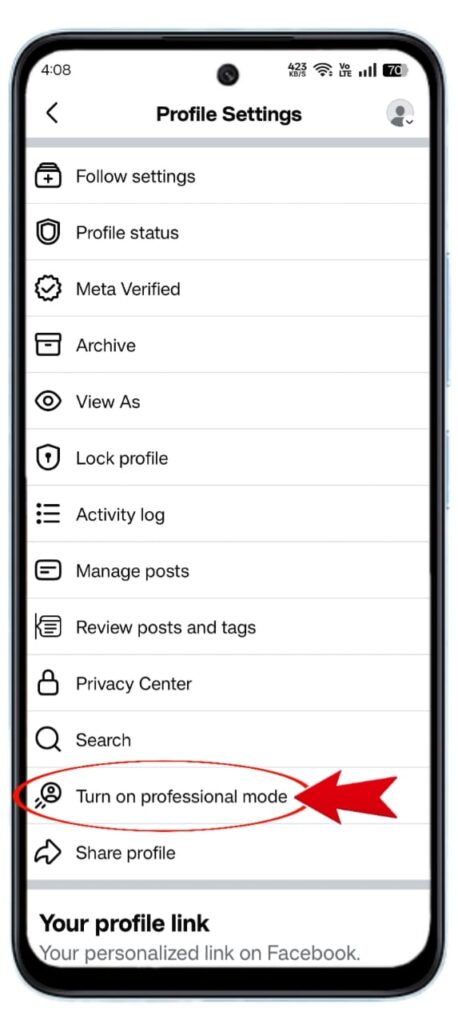 Facebook Par Professional Mode On Kaise Kare 2026